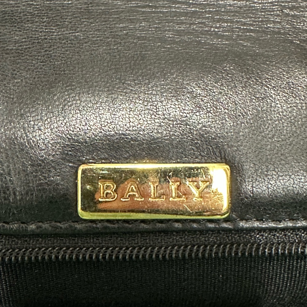 Bally Vintage Quilted Patent Leather Top Handle Satchel - Picture 8 of 13